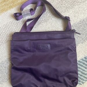 Lipault Paris Purple Crossbody Bag NWOT